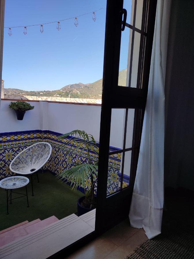 Vista Almijara Apartment Frigiliana Bagian luar foto