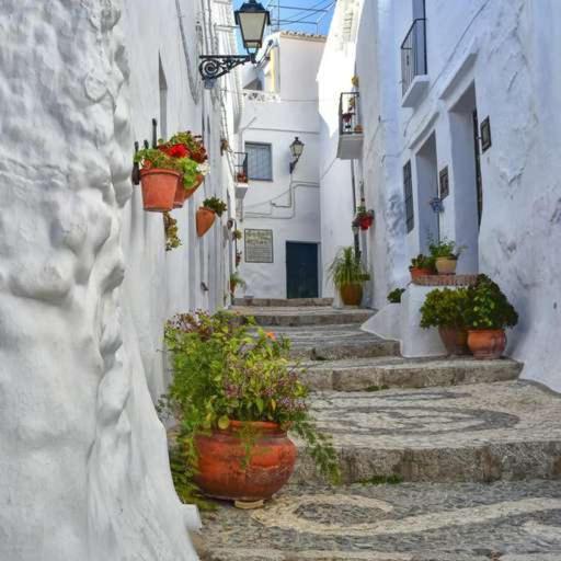 Vista Almijara Apartment Frigiliana Bagian luar foto
